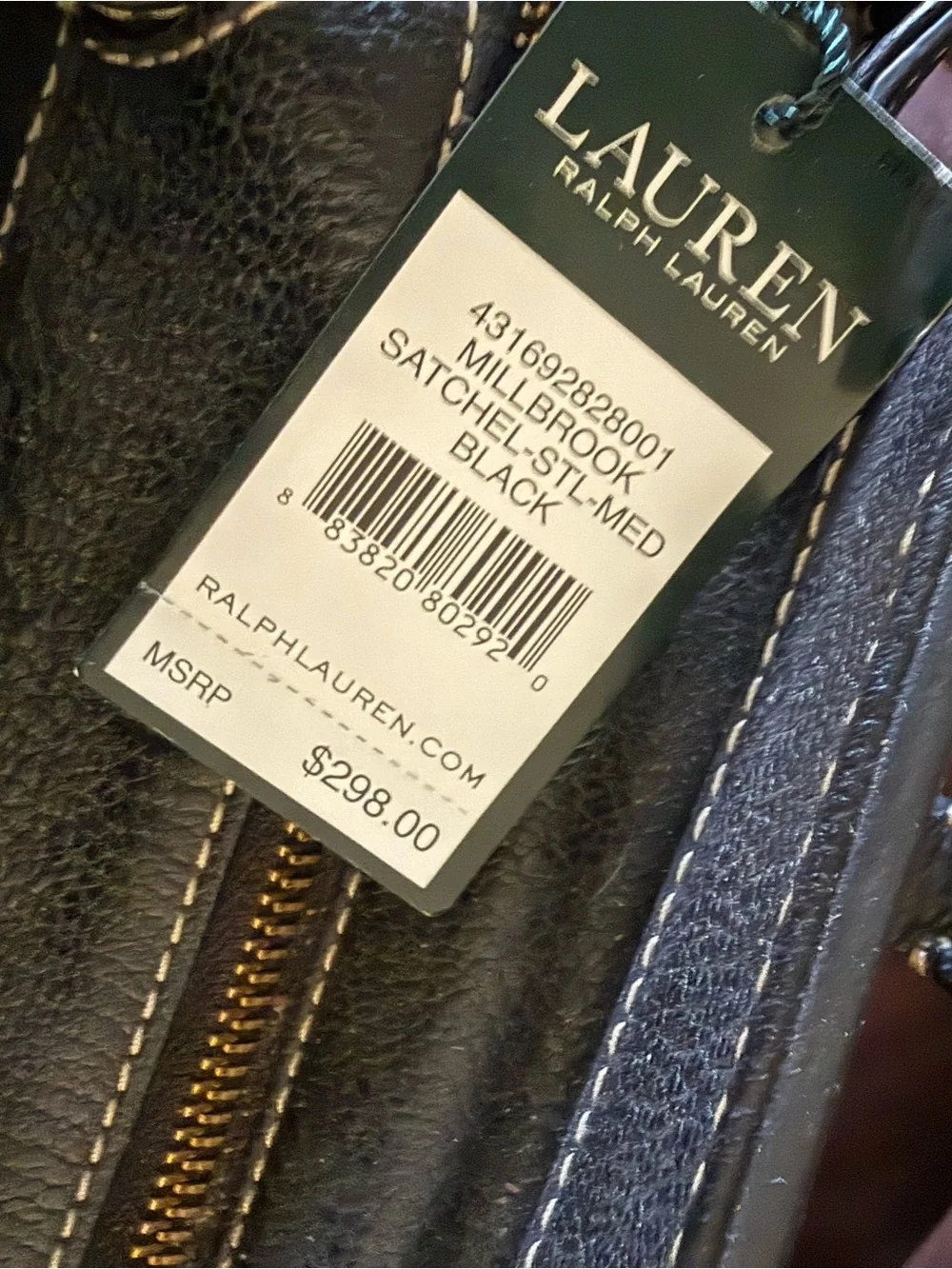 New With Tag. Original packing. Lauren Ralph Lauren Millbrook Medium Satchel